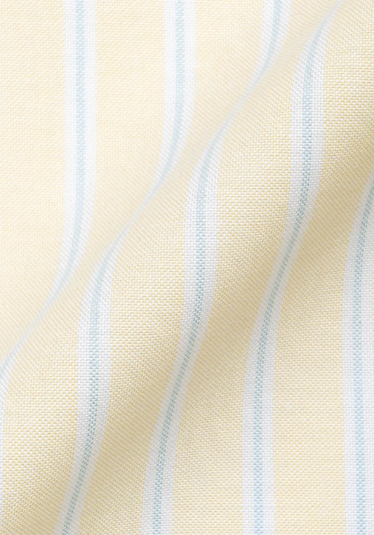 Crisp Yellow Oxford Stripes