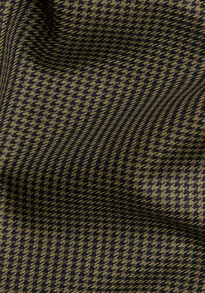 Egyptian Green Houndstooth - Wrinkle Resistant