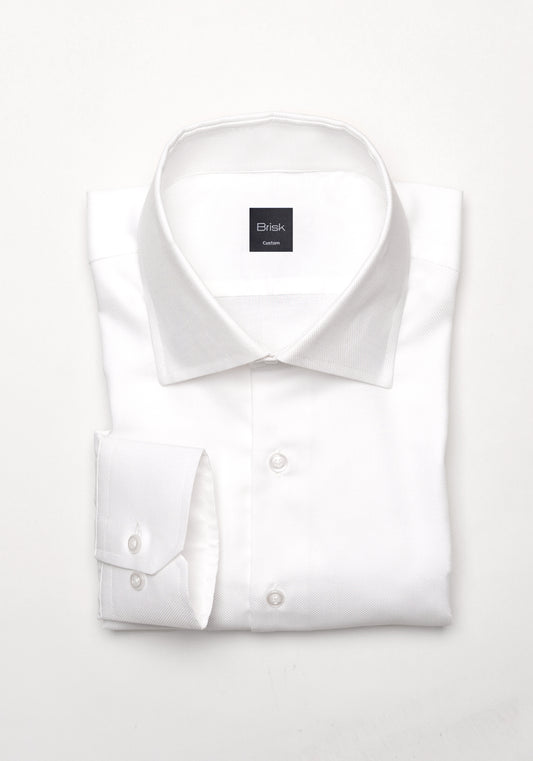 Fine White Royal Oxford Shirt