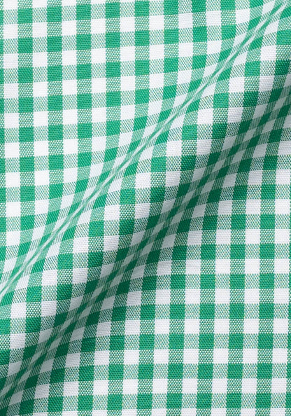 Green Pinpoint Gingham Shirt
