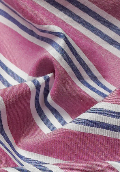 Magenta Multi Track Stripes