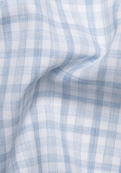 Melange Blueish Grey Gingham