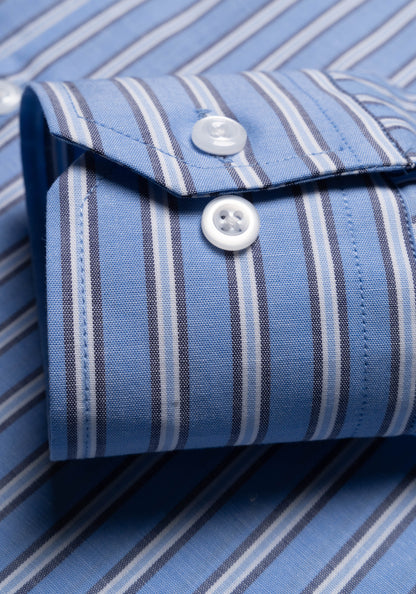 Multi_Blue_Bold_Stripes_Cotton_Linen_Shirt-3