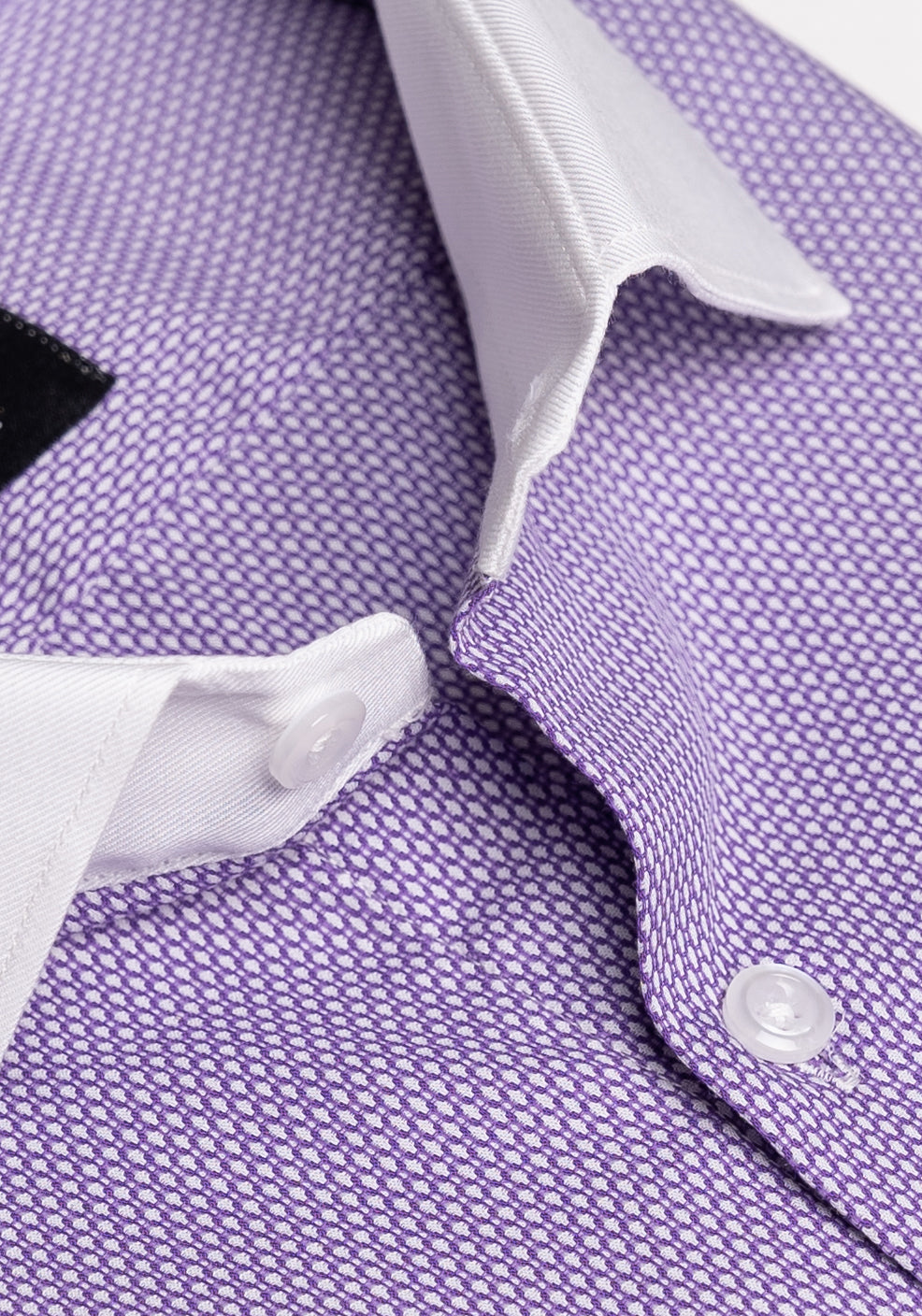 Fine Purple Light Weight Jacquard - Wrinkle Resistant - SALE