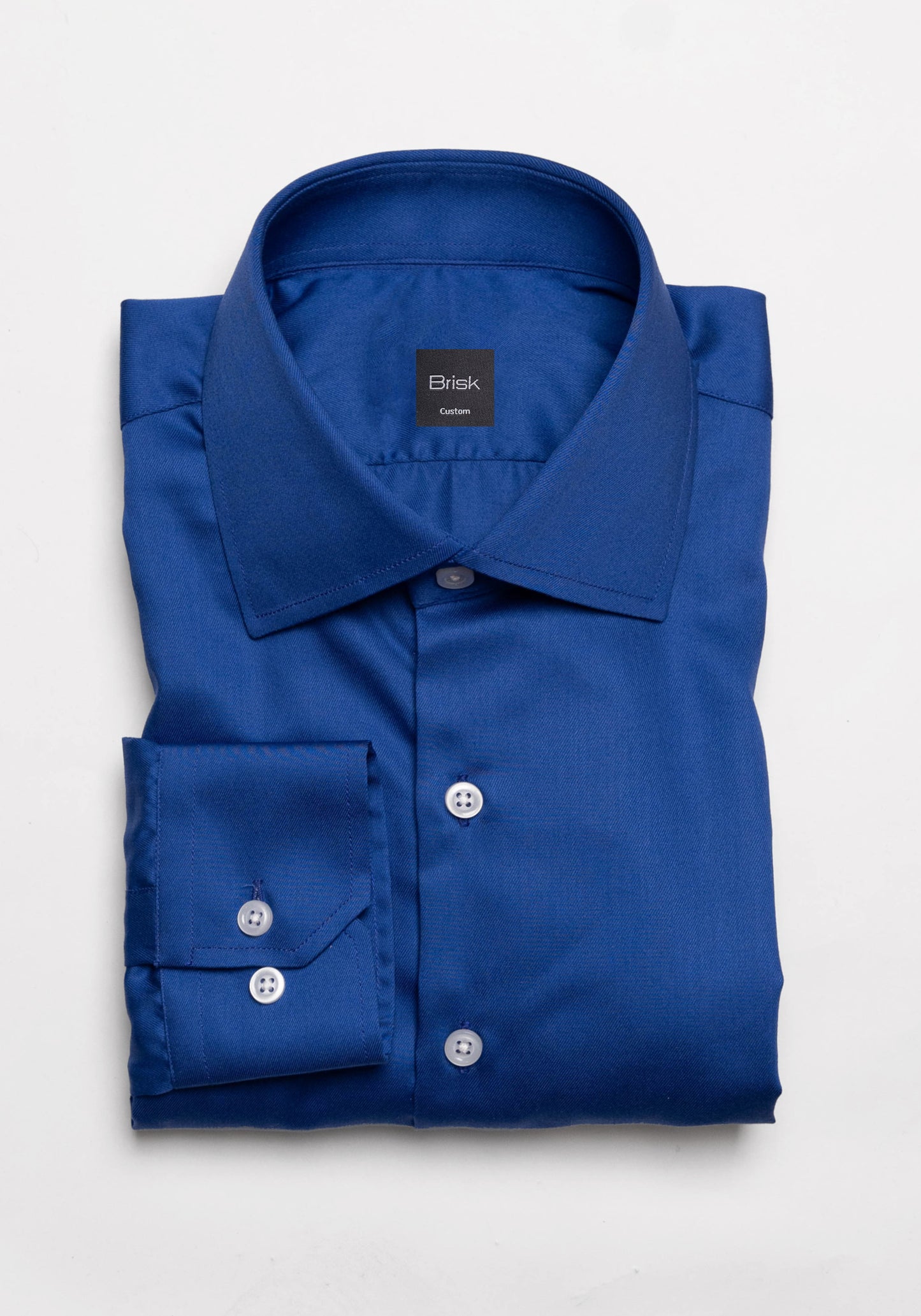 Royal Blue Non-Iron Gloss Twill Shirt