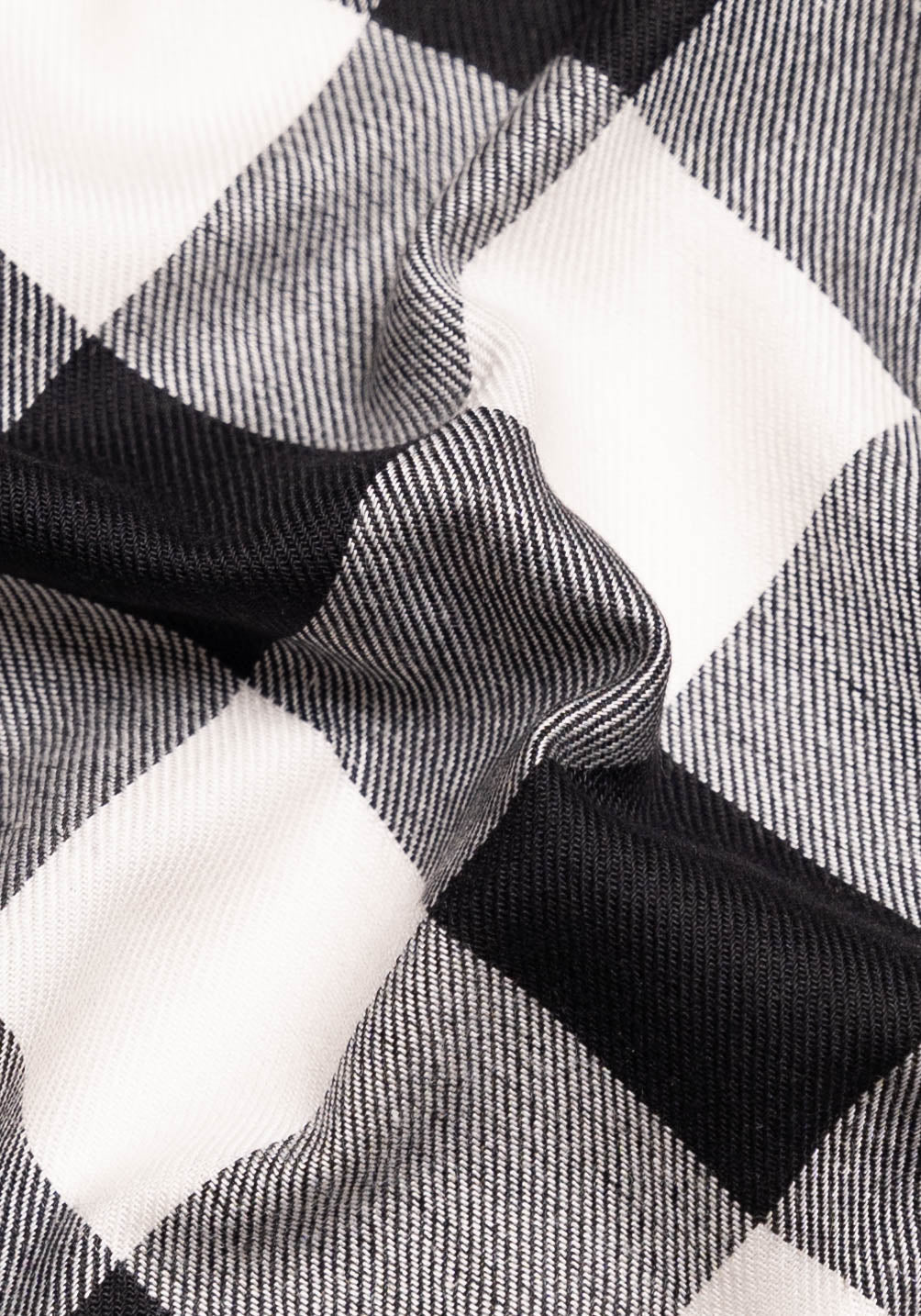 Soft Black Bold Boxed Flannel-2