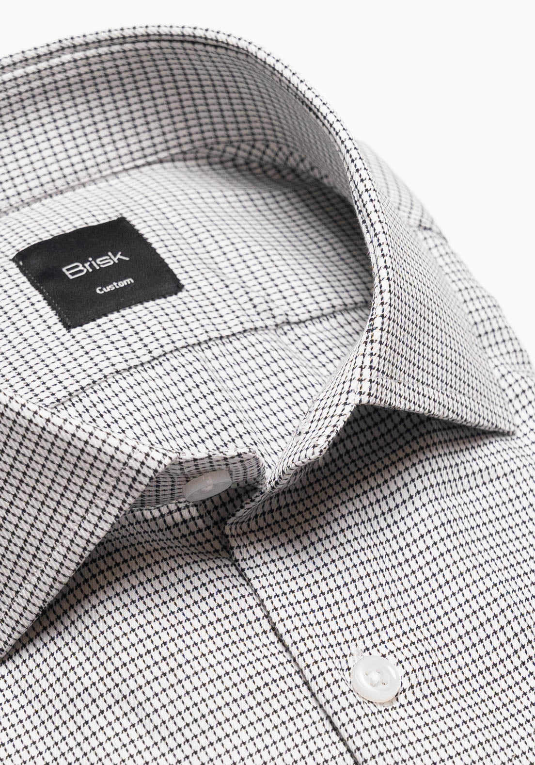 Soft Black Dobby Shirt-1