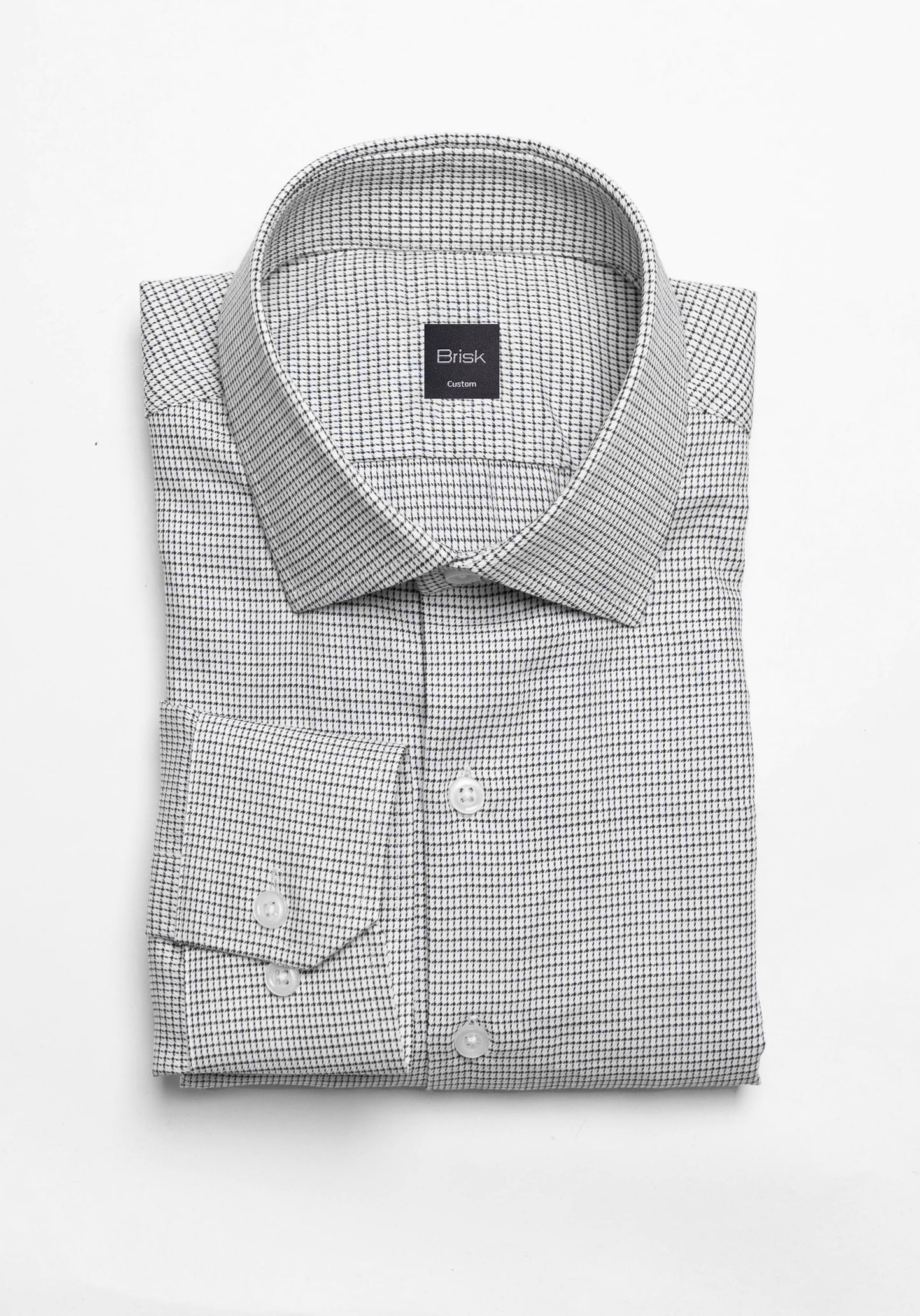 Soft Black Dobby Shirt