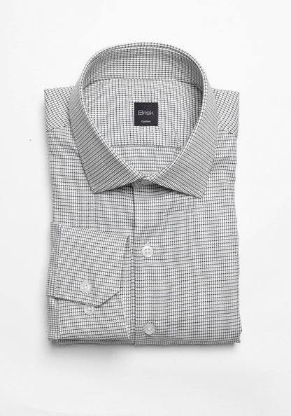 Soft Black Dobby Shirt