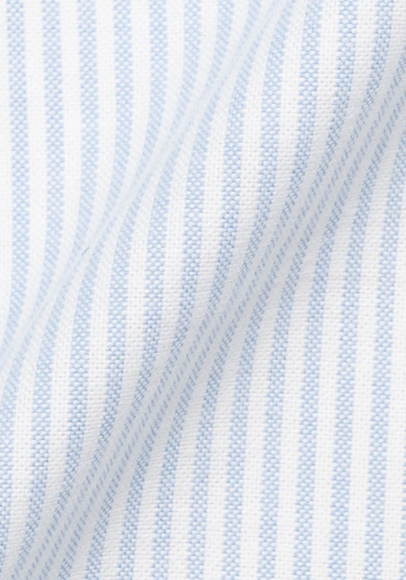 Soft Blue Oxford Stripes-1