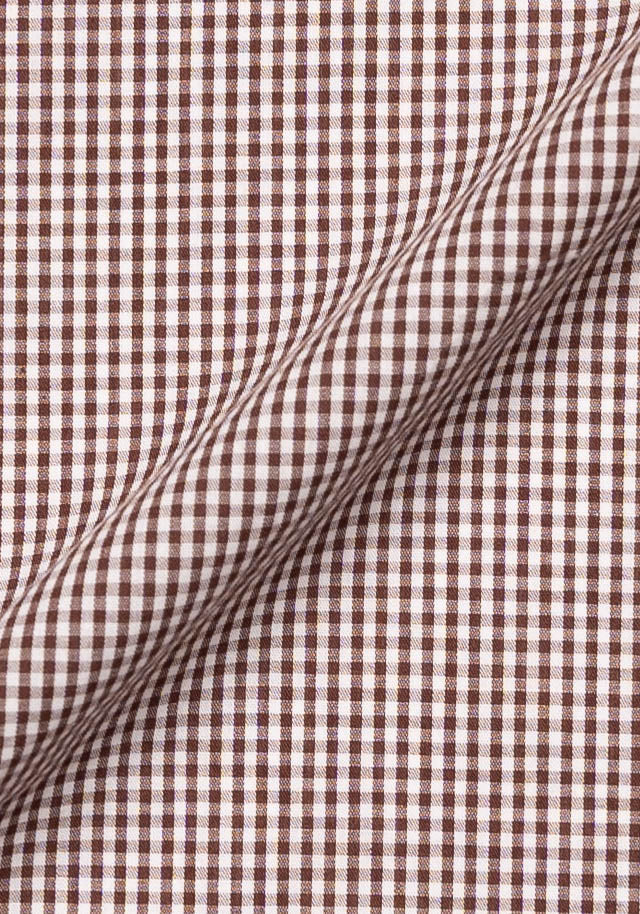 Soft Brown Light-weight Gingham