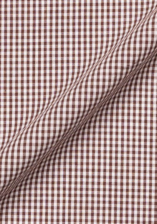 Soft Brown Light-weight Gingham