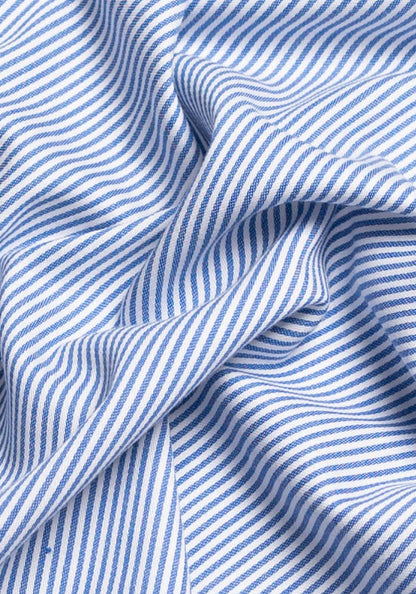 Super Soft Blue Stretch---Stripes