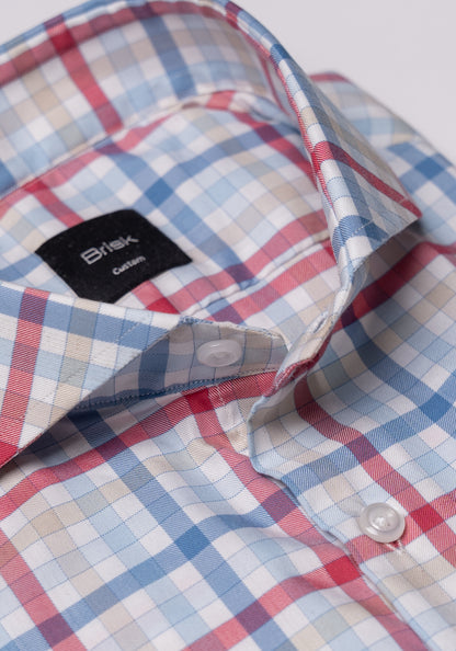 Multi Color Performance Stretch Gingham Shirt - SALE