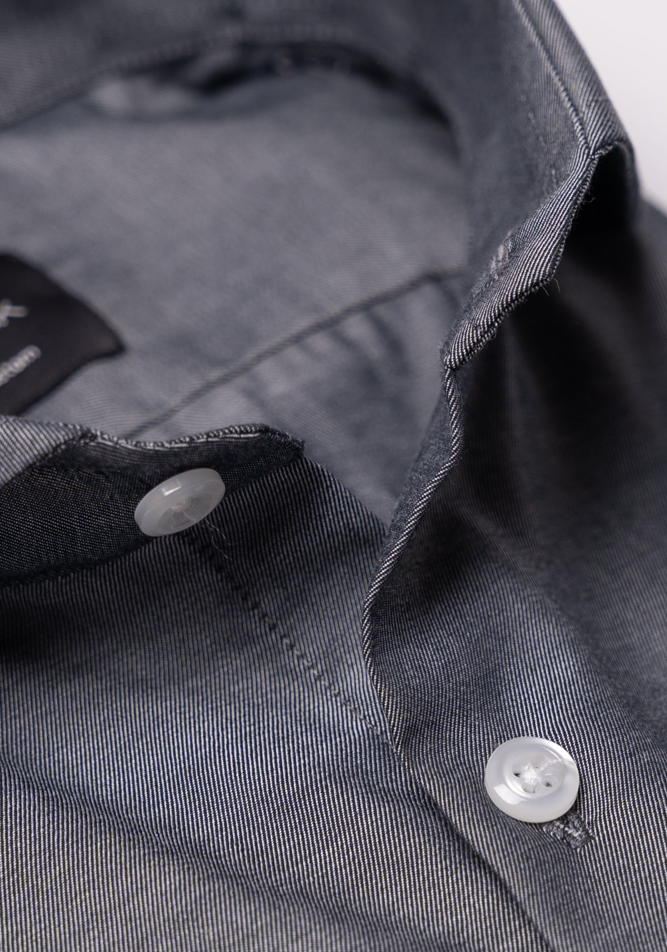 Grey Poplin Shirt