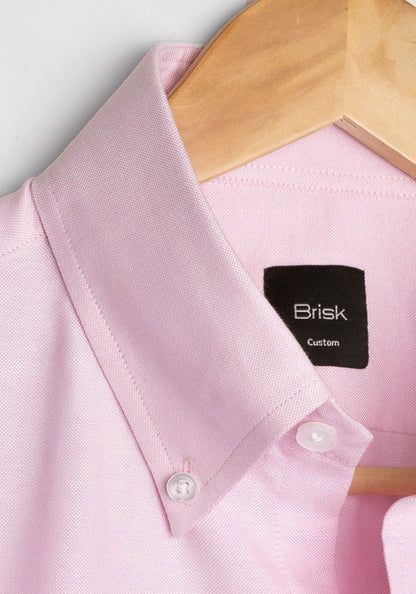 PINK PINPOINT OXFORD SHIRT - SALE