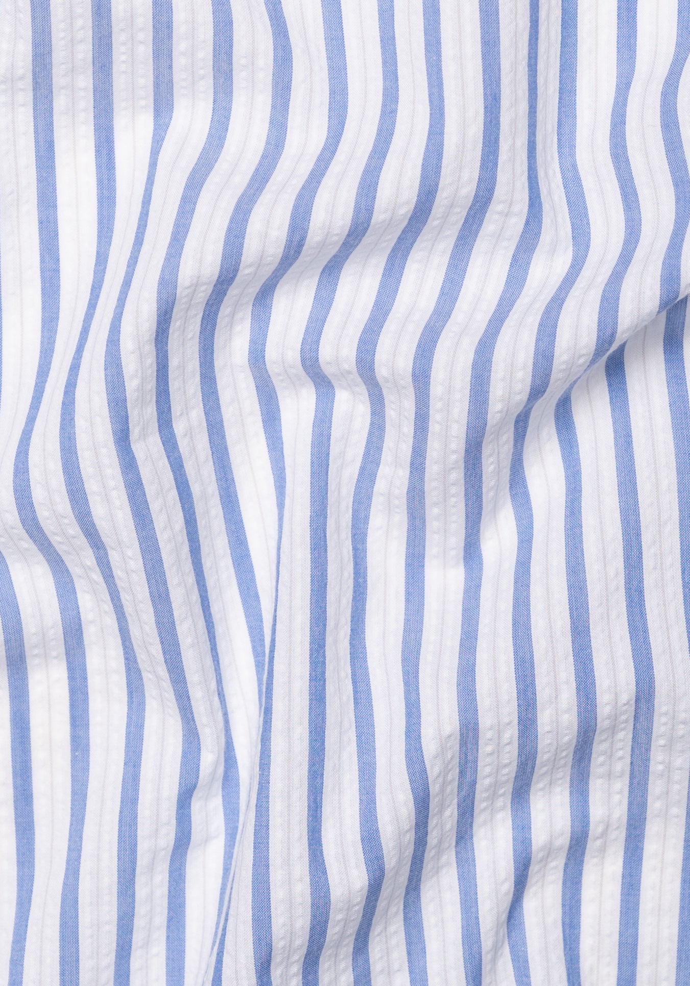 Summer Blue Seersucker Stripes